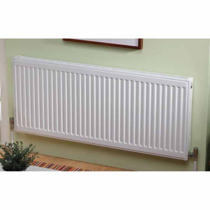 500 x 1200 Type 22 Double Panel Double Convector Radiator, 8362BTU - Kompact