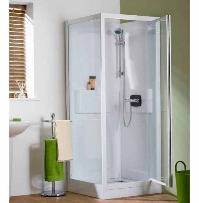 Kinedo Kineprime Glass Pivot Shower Enclosure - 800 x 800mm