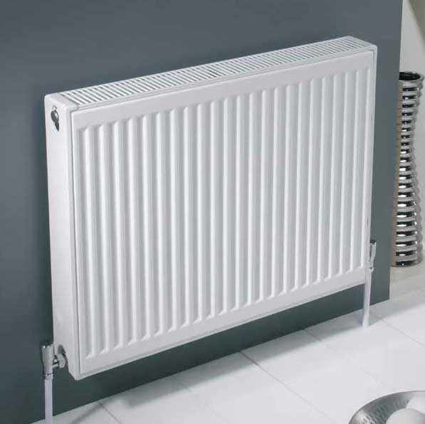 400 x 600 Type 11 Single Panel Radiator, 1769BTU - Kompact