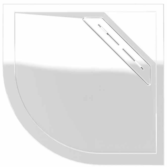 Kudos Connect2 900 x 900mm Quadrant Anti Slip Shower Tray