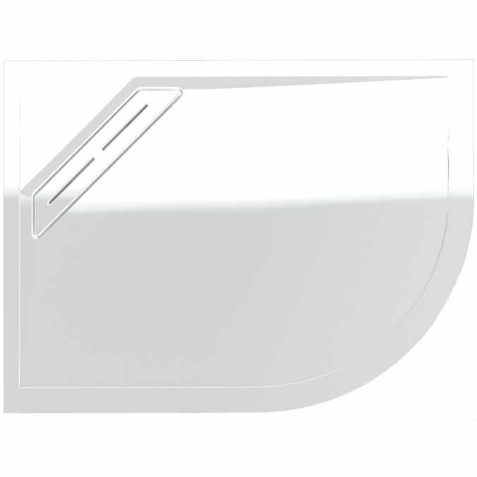 Kudos Connect2 1200 x 900mm LH Offset Quadrant Anti Slip Shower Tray