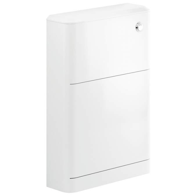 Laplane 550mm Floor Standing Toilet Unit - White Gloss