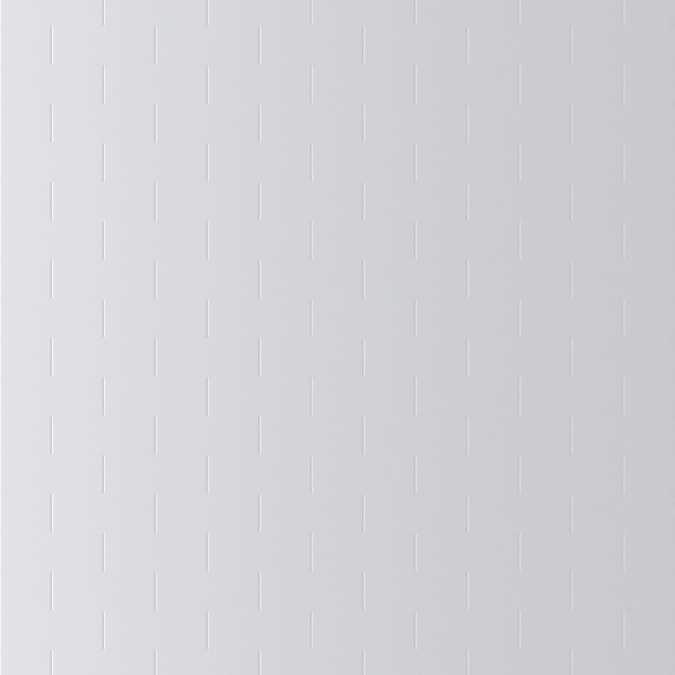 Lily White, Showerwall Compact Tile Effect Board 1220 x 2400mm