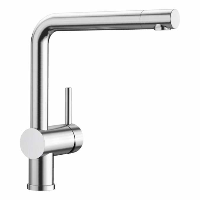 Blanco Linus PVD Steel Kitchen Tap -  526241