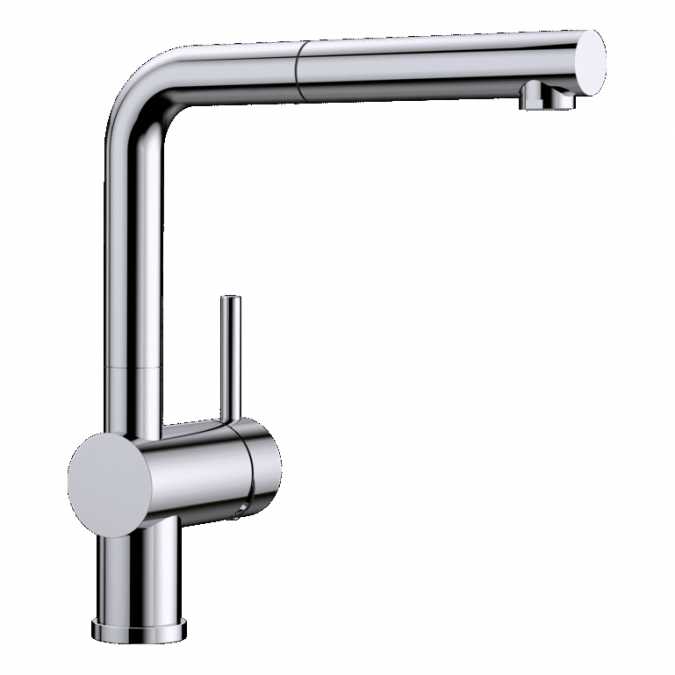 Blanco Linus S Chrome Kitchen Tap -  512402