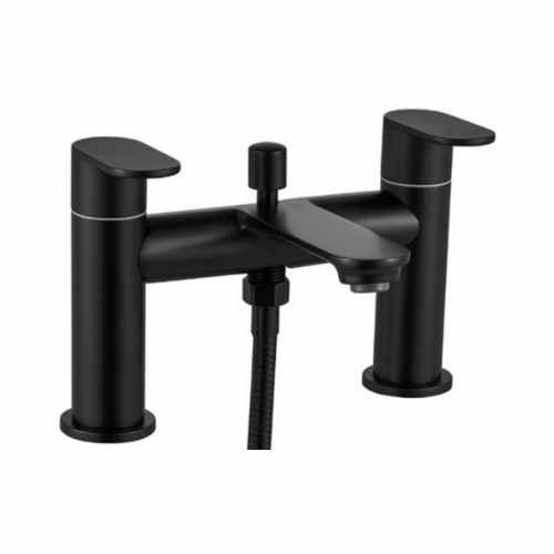 Niagara Albury Matt Black Bath Shower Filler Tap