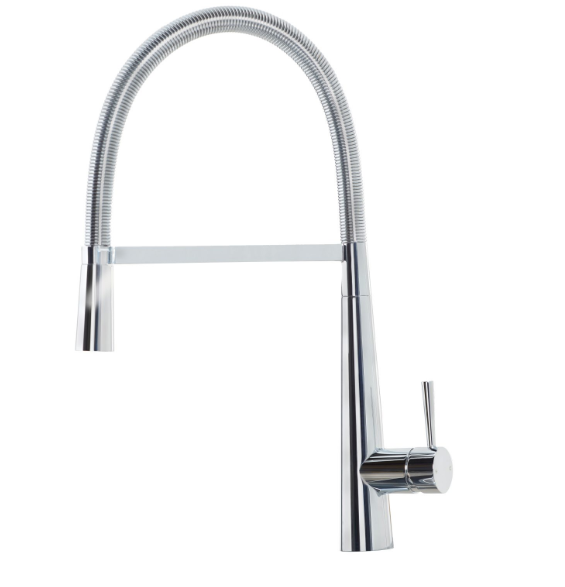 Portata Spring Pull-Out Kitchen Mixer Tap - Chrome - Signature Series