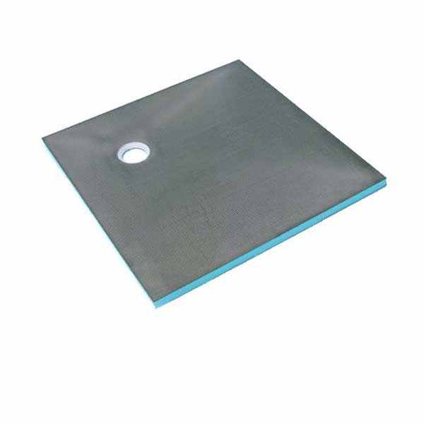 wedi Fundo Primo Wetroom Tray with Corner Drain - 1000 x 1000mm