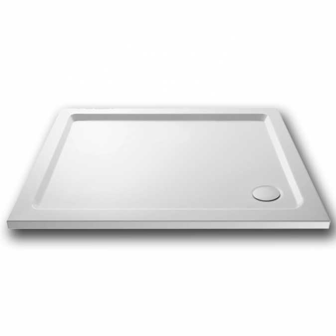 Nuie 1000 x 760 Rectangle Shower Tray - FREE Waste