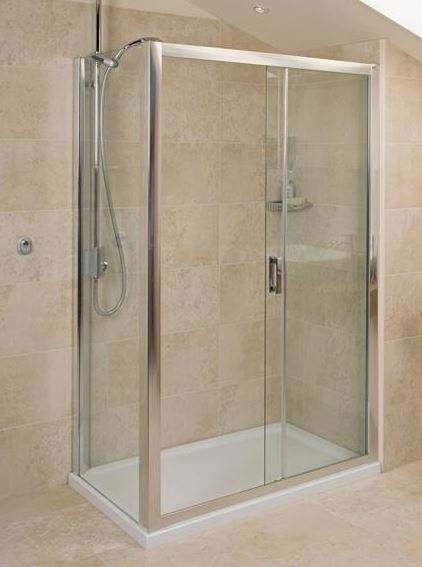 Roman Embrace Sliding Shower Door 1000mm