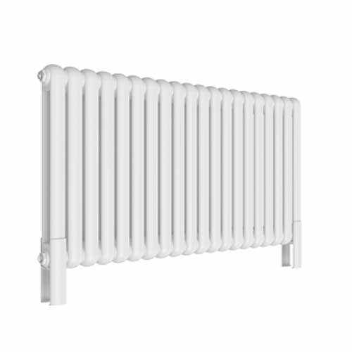 Eastbrook Rubano 600 x 803mm Horizontal Designer Radiator - Gloss White