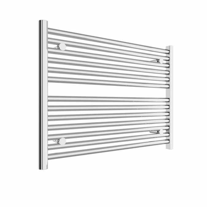 Hugo2 600 x 800mm Towel Radiator - Chrome - High Heat Output - Tissino 