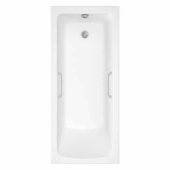 Tissino Lorenzo 1700 x 750mm Reinforced Bath With Grips