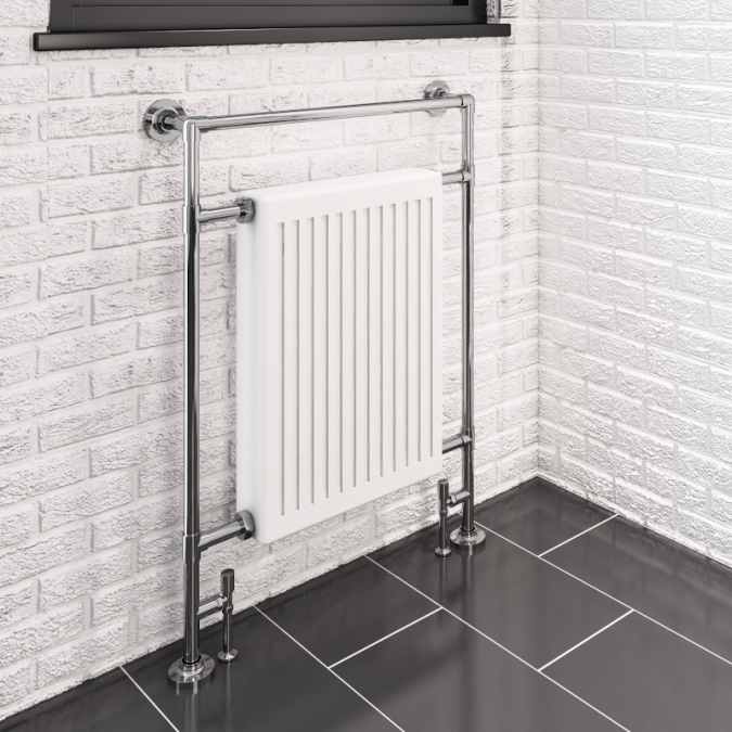 Eastbrook Twyver 952 x 684 Traditional Towel Rail - 41.1011