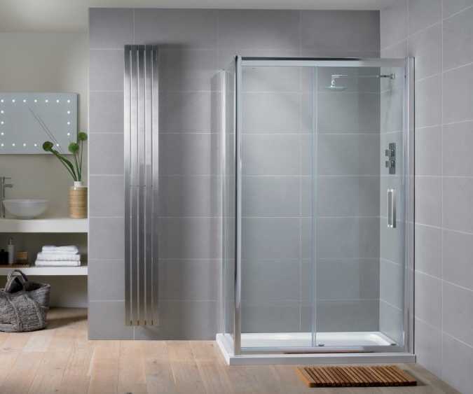 Aquadart Venturi 8 1000mm Sliding Shower Door Enclosure