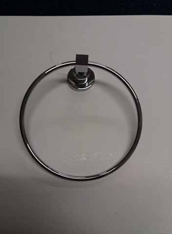 VitrA Illia Bathroom Towel Ring - Chrome - 44394