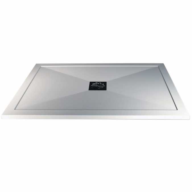 Ultra-Slim 1600 x 760mm Rectangular Shower Tray