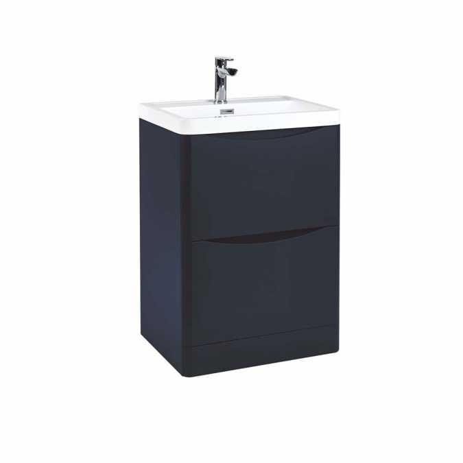 Bella 600 Floor Cabinet in Indigo - Scudo