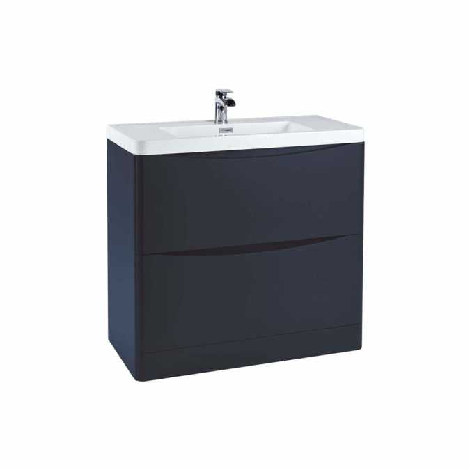 Bella 900 Floor Cabinet in Indigo - Scudo