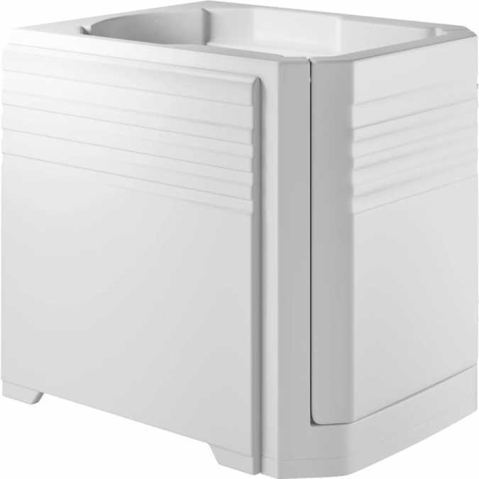 Ambience - Walk In Deep Soaker Bath (980 x 755mm) With Side Panel Mantaleda