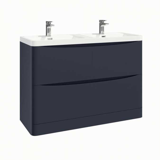 Bella 1200 Floor Cabinet in Indigo - Scudo