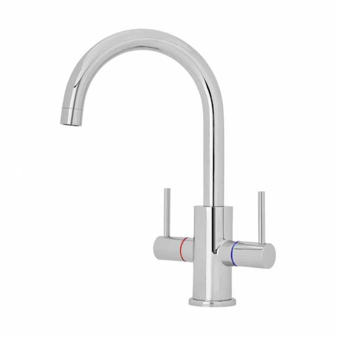 Nuie Two-Handle Monobloc Kitchen Sink Mixer Tap (KC319)