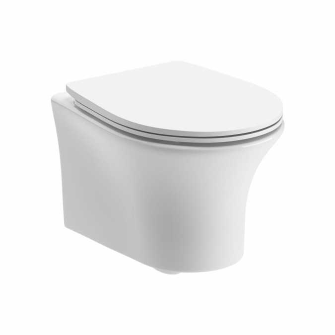 Appleyard Rimless Wall Hung Toilet & Soft Close Seat