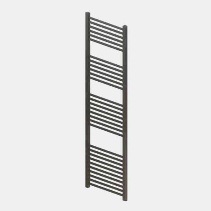 Eastbrook Wingrave 1800 x 400 Matt Anthracite Towel Radiator