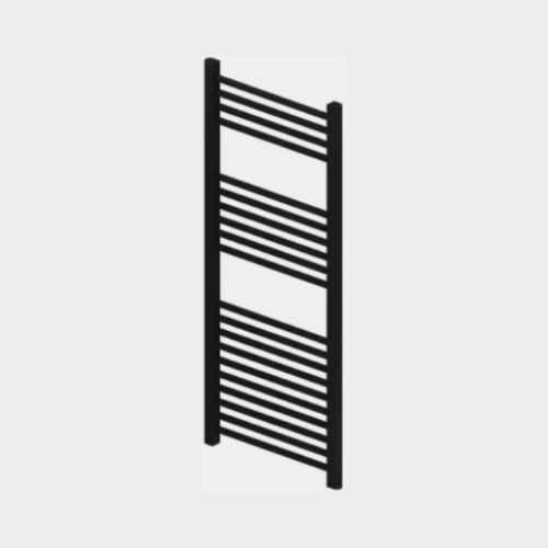 Eastbrook Wingrave 1200 x 400 Matt Black Towel Radiator