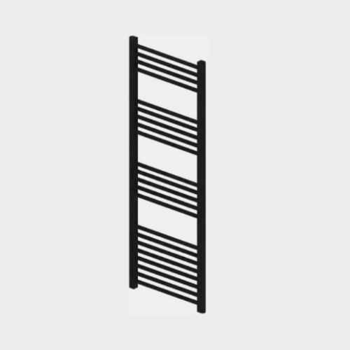 Eastbrook Wingrave 1400 x 500 Matt Black Towel Radiator