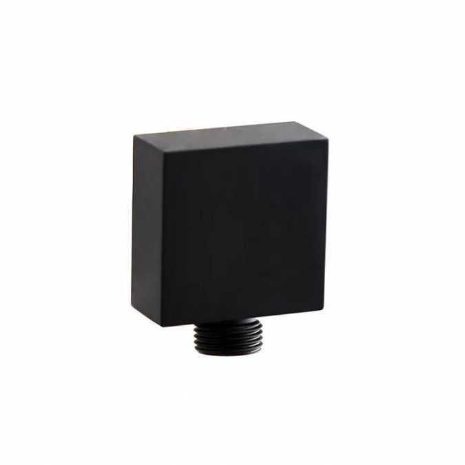 Niagara Square Shower Outlet - Matt Black