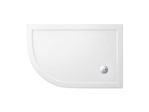 Zamori Offset Quadrant - 1200 x 800 - Left Hand Shower Tray - Z1201