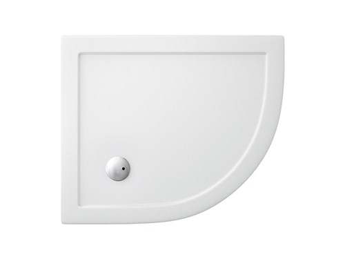 Zamori Offset Quadrant - 900 x 760 - Right Hand Shower Tray - Z1196