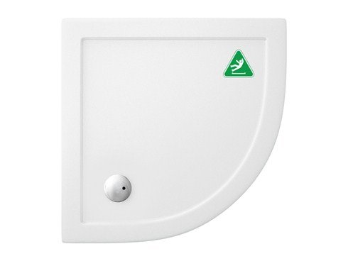 Zamori Anti-Slip Quadrant Shower Tray - 1000 x 1000 - Z1194A 