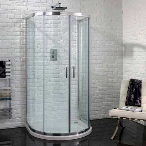 D shape shower enclosures