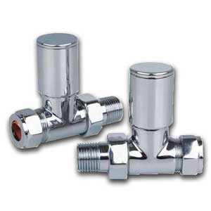 Straight Radiator Valves