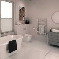 Perform Panel Clear Splendour 1200mm Bathroom Wall Panels