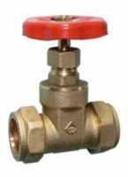 Primaflow Brass 22mm Gate Valve