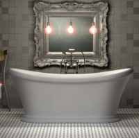 Burlington Bateau - Traditional Double Ended Freestanding Bath - 1640mm