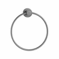 Tecno Project Brushed Nickel Towel Ring - Small - Origins Living