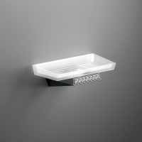 S8 Swarovski - Soap Dish - Chrome - Origins Living