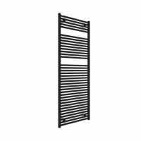 Hugo2 1652 x 600mm Towel Radiator - Matt Black - High Heat Output - Tissino