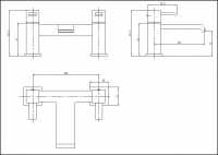 Linton Bathroom Basin Monobloc Mixer Tap & Sprung Waste - HighLife Bathrooms