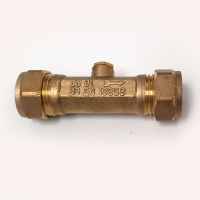 Kx Compression 15mm Double Check Valve - None Return Valve