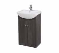 Elation Ikoma 550mm 2 Door Vanity Unit & Basin - Bodega Grey