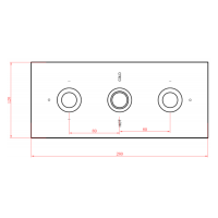 Sagittarius Pablo Concealed Thermostatic Valve 3 Way Diverter