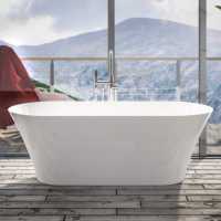 Beaufort Charlton White Freestanding Bath 1650mm