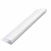 End Cap / Edge Trim - 10mm Panels - White - 2.7m - MEGAboard PVC