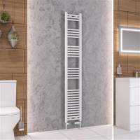 Eastbrook Wendover 1800 x 300mm White Towel Radiator