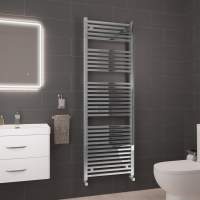 Eastbrook Biava Chrome Square Towel Rail 1800mm x 500mm 